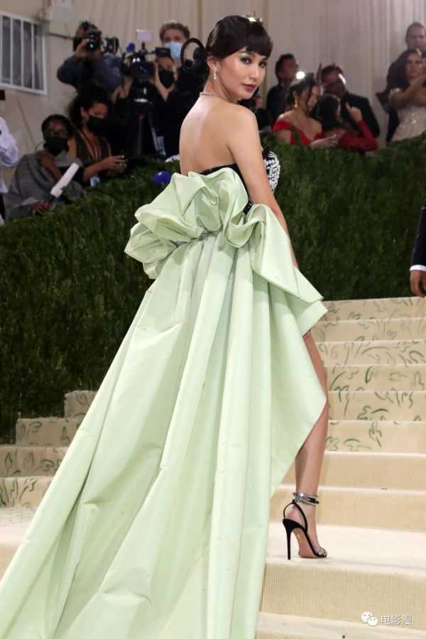 活动丨嘉玛·陈出席Met Gala 2021，造型致敬黄柳霜-插图4