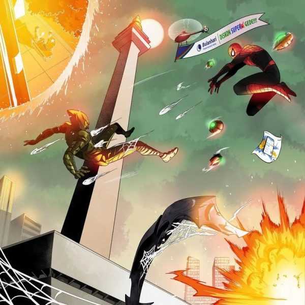 一组《蜘蛛侠：英雄无归》的艺术概念图-插图2