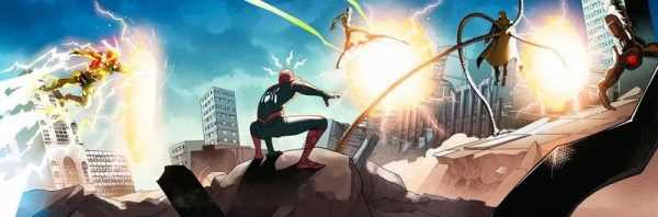 一组《蜘蛛侠：英雄无归》的艺术概念图-插图5