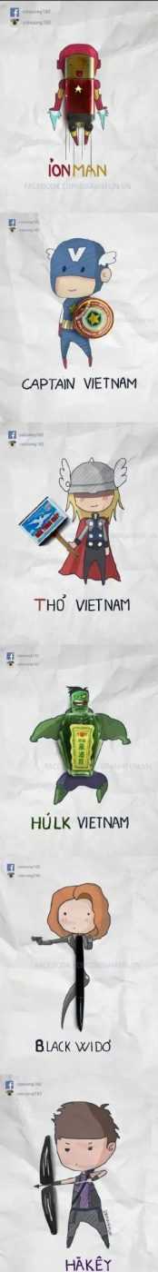 这个越南艺术家用日用品创作出漫威角色海报，创意感溢出来了！-插图5