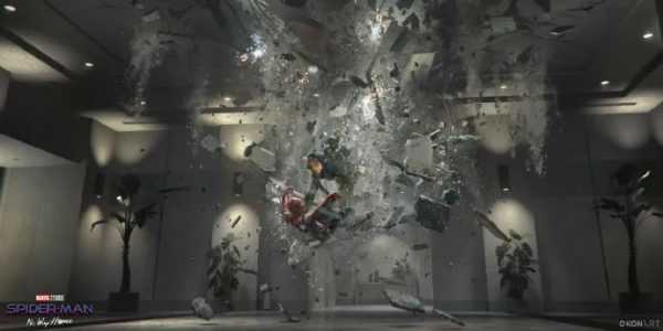 《蜘蛛侠3》概念设计图曝光，绿魔击败小蜘蛛，自由女神像高举美队盾牌-插图1