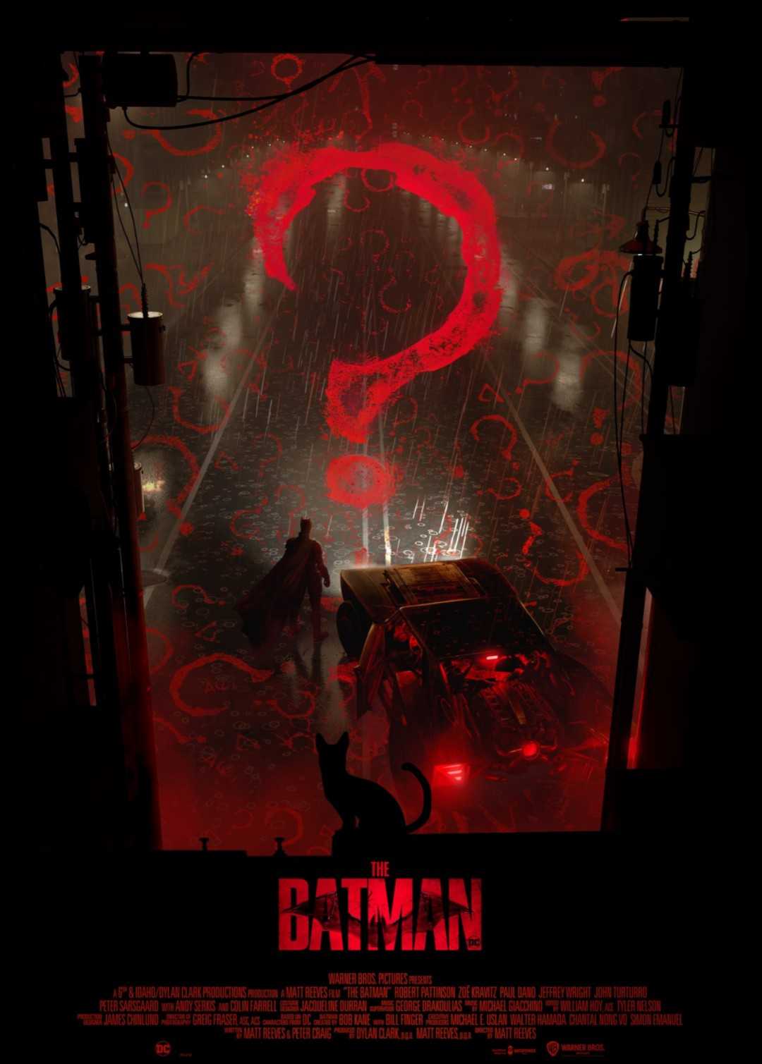 大神BossLogic为《新蝙蝠侠》大电影创作艺术海报！-插图