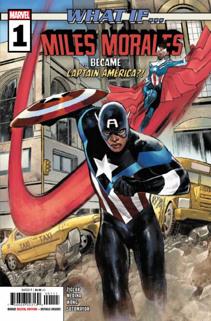 全新复联居然只有一人！黑人蜘蛛侠变成美国队长，还造成了多元宇宙危机-插图