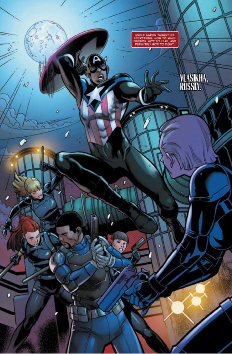 全新复联居然只有一人！黑人蜘蛛侠变成美国队长，还造成了多元宇宙危机-插图1