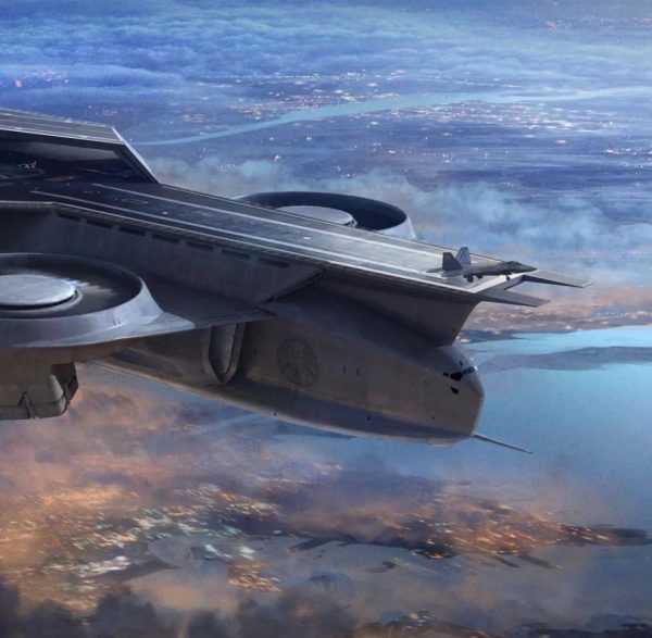 神盾局天空母舰在《复联1》中未被使用的概念图-插图3