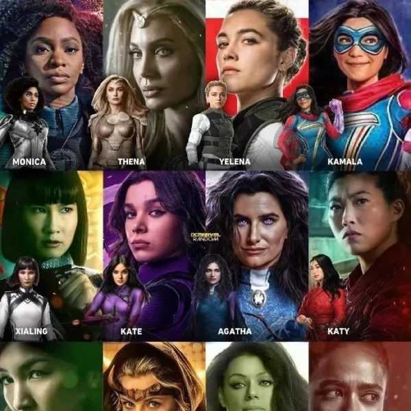 第四阶段12个女性英雄登场，你最喜欢谁？缩略图