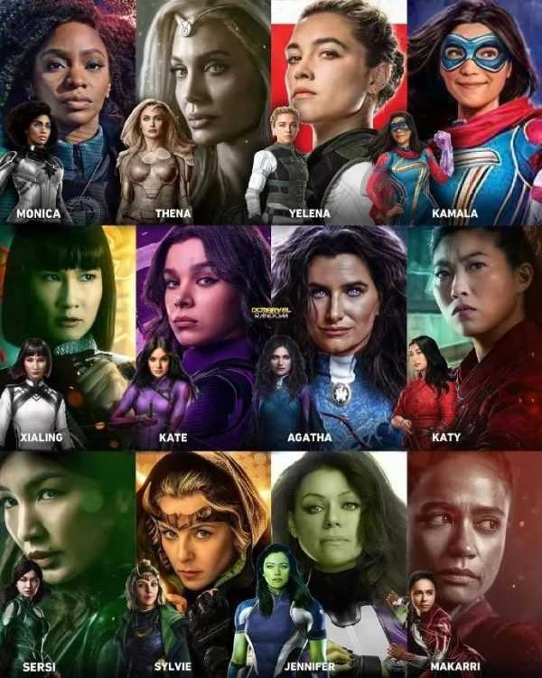 第四阶段12个女性英雄登场，你最喜欢谁？-插图