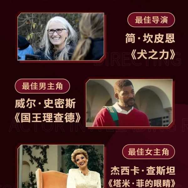 奥斯佳最佳获奖名单来了,威尔·史密斯拿到影帝!缩略图 奥斯佳最佳获奖名单来了,威尔·史密斯拿到影帝!缩略图