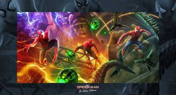 Bosslogic为官方设计的《蜘蛛侠：英雄无归》海报-插图4