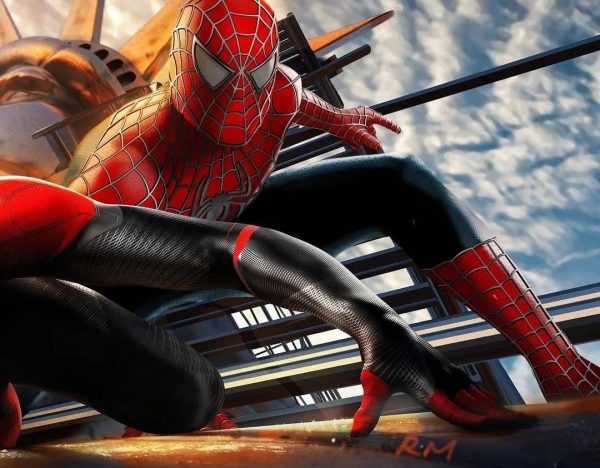 漫威视效开发主管为《蜘蛛侠：英雄无归》绘制的艺术概念图-插图1