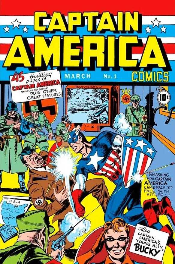 初版《美国队长》漫画拍出310万美元高价缩略图