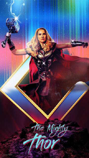 《雷神4》发布角色海报 娜塔莉手持巨锤蓄势待发缩略图