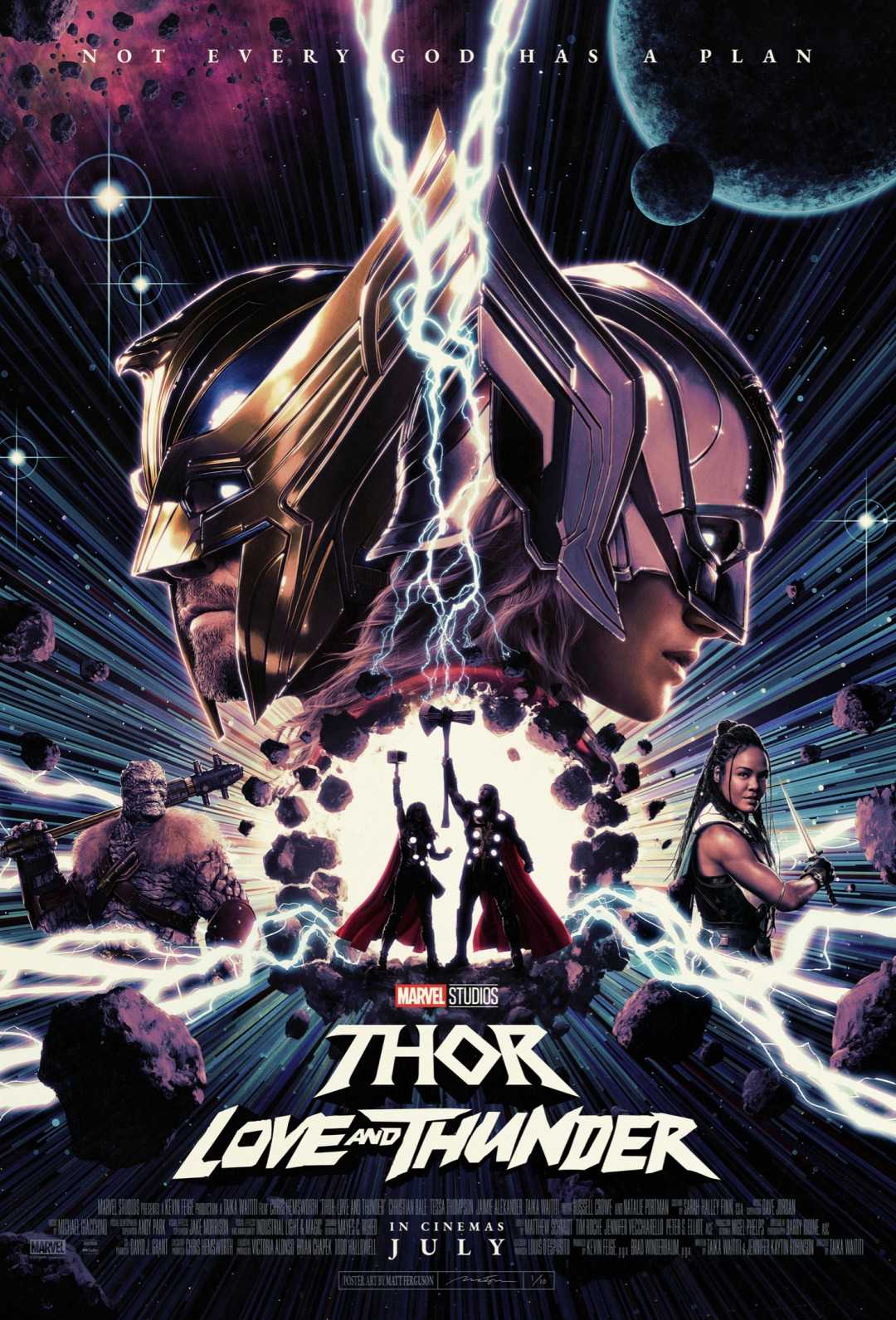 电影《雷神4》最新艺术海报，本片时长确认为01:58:34！-插图