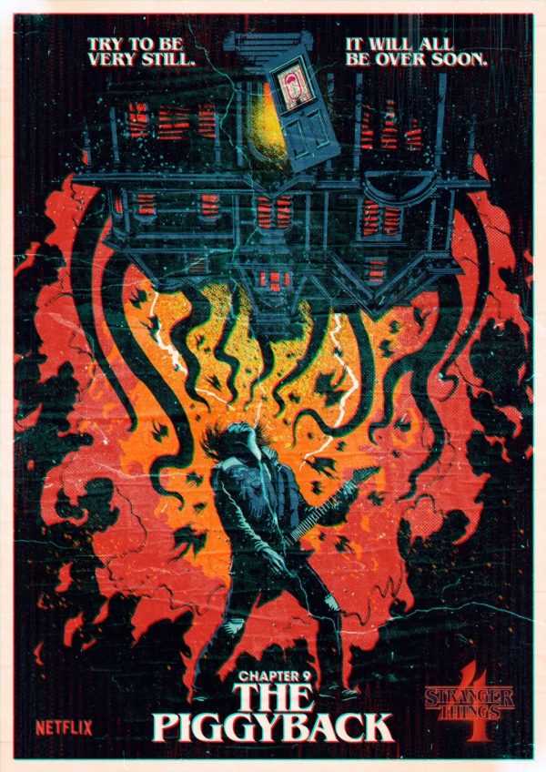 《怪奇物语》第四季每集的官方艺术海报发布-插图8