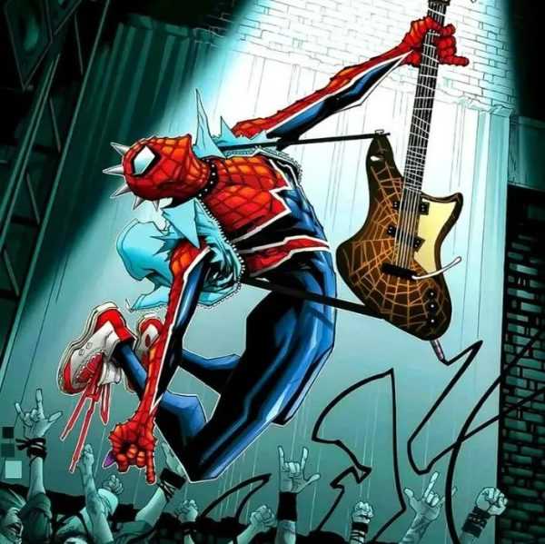 漫威推出全新蜘蛛侠！来自平行宇宙，是一位朋克摇滚歌手缩略图