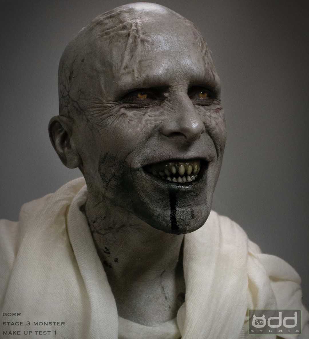 Christian Bale参演漫威《雷神4》扮演屠神者格尔特效化妆幕后照曝光！-插图3