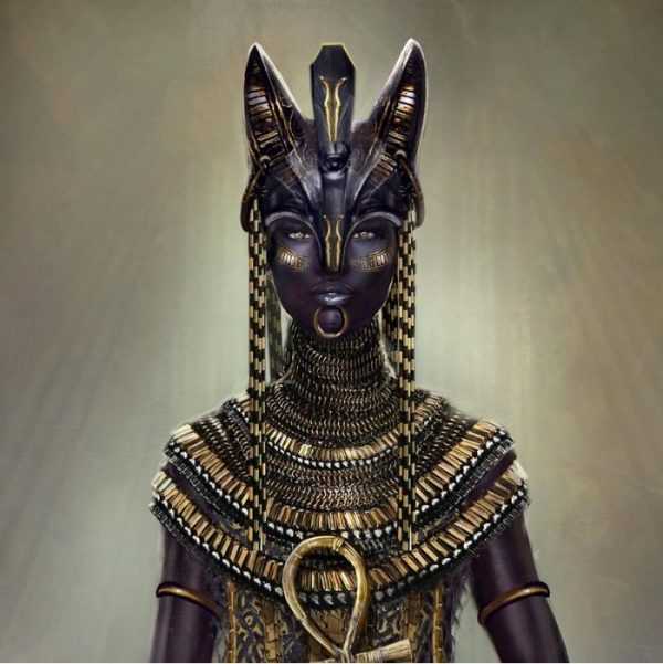 《雷神4》黑豹女神概念图曝光，人形豹女身上遍布象形文字-插图2