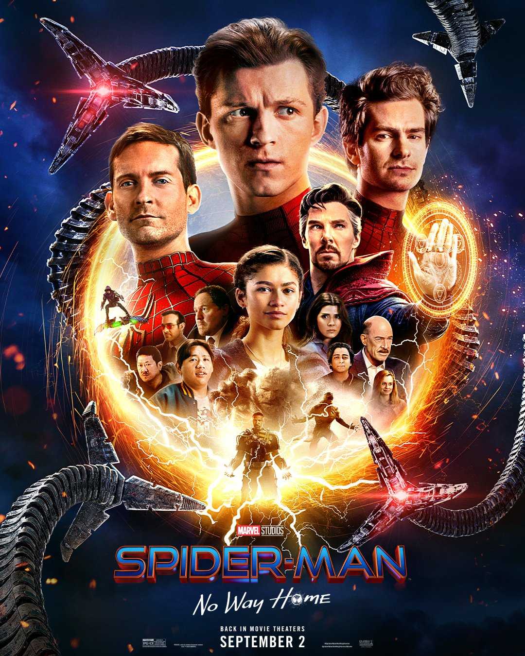 《雷神4》9月8日上线流媒体 《蜘蛛侠：英雄无归》曝重映版海报