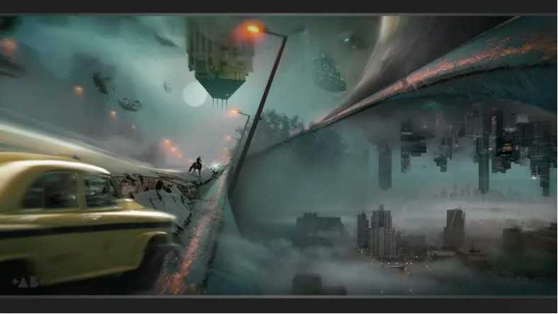 《奇异博士2》原版概念图泄露！奇异博士大战噩梦之主，撕裂现实穿越宇宙-插图5