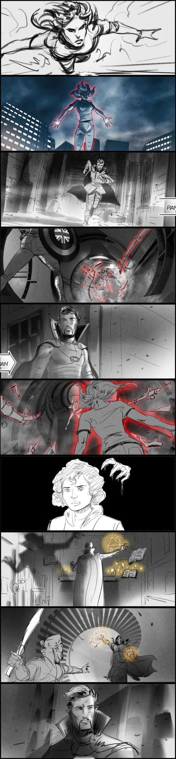 漫威电影《奇异博士2》原先的故事设定，原本有钢铁侠的-插图2