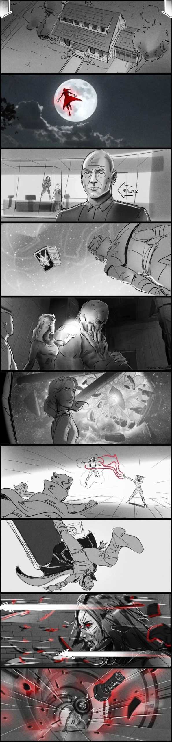 漫威电影《奇异博士2》原先的故事设定，原本有钢铁侠的-插图5