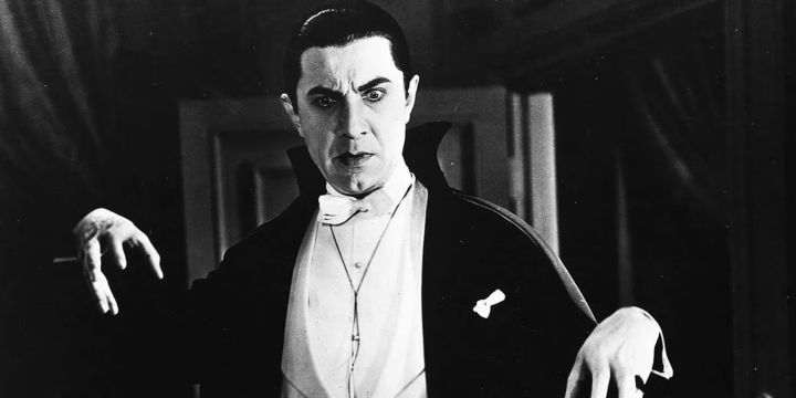 好莱坞经典吸血鬼恐怖电影《午夜伦敦》以怪异艺术重现-1