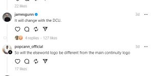 詹姆斯·冈恩解释DC工作室如何处理DC宇宙和异世界品牌缩略图