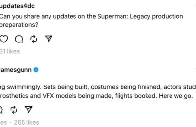 詹姆斯·古恩透露《超人：传承》最新消息，以及2024年的拍摄进展缩略图