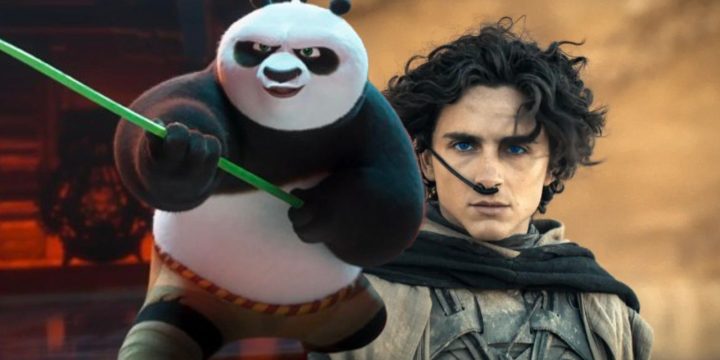 《功夫熊猫4》预告片恶搞《沙丘2》：杰克·布莱克的阿宝变辣-1