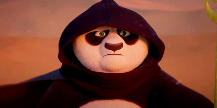《功夫熊猫4》预告片恶搞《沙丘2》：杰克·布莱克的阿宝变辣-2
