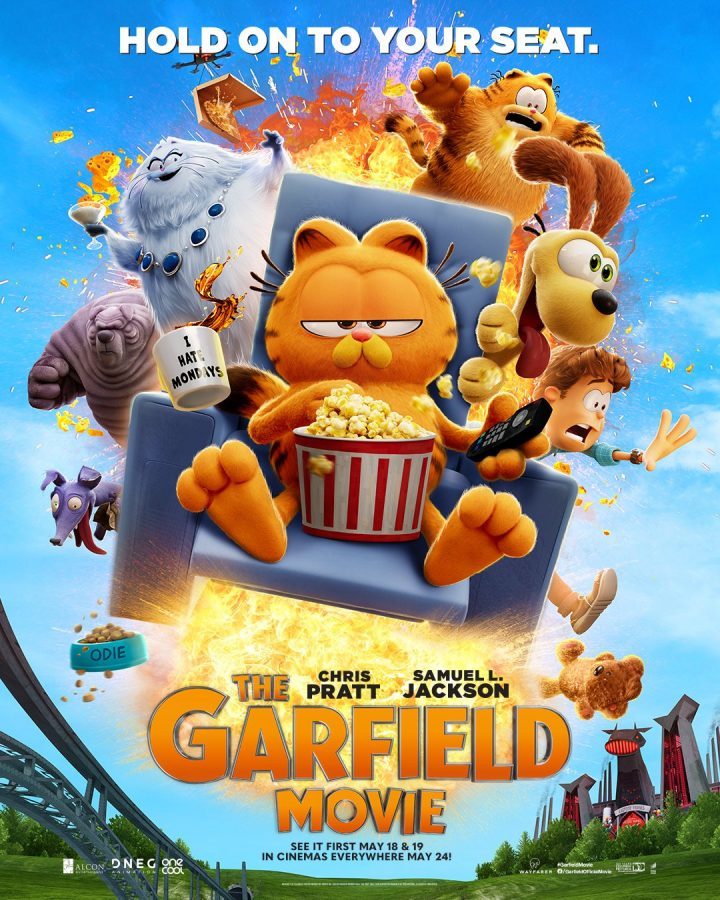 正式海报发布：动画大片《加菲猫》将于5月24日在北美上映-1