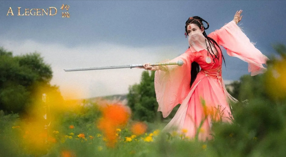 娜扎《传说》里变身六边形全能公主，挑战高难度打戏，演技大爆发！