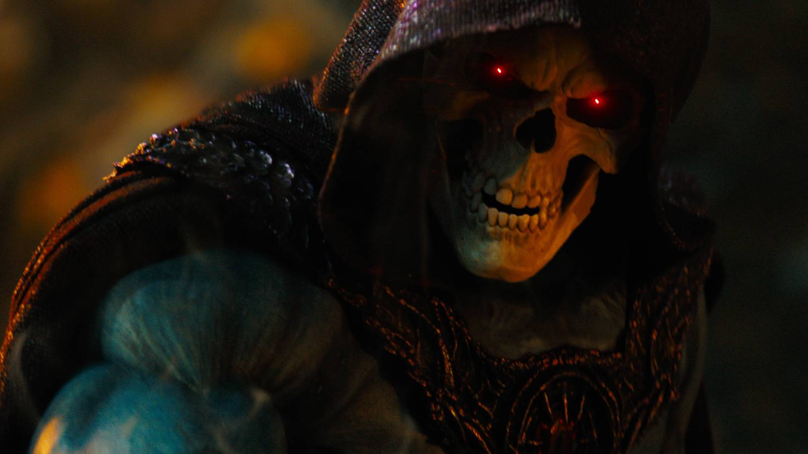 Skeletor close up